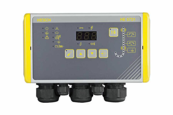 Ventilsteuerung HE 5731 im Kompaktgehäuse (Abbildung zeigt HE 5731 mit empfohlenen Anschluss-Set # 57310088 / ATEX-konform)