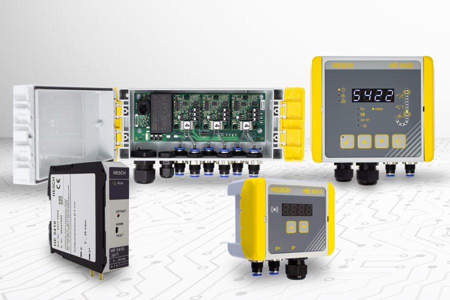 Differenzdruckregler und Differenzdruckmessumformer von AXXERON HESCH electronics