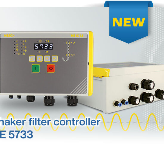 Optimally control shaking filter systems with the new shaker filter controller from AXXERON HESCH electronics